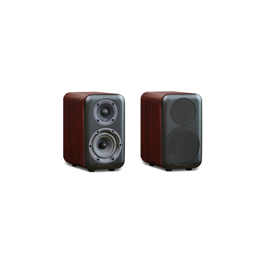 Wharfedale D310 Compact Bookshelf Speakers Rosewood at Audio Influence