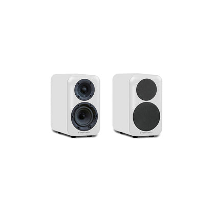 Wharfedale D310 Compact Bookshelf Speakers White Sandex at Audio Influence