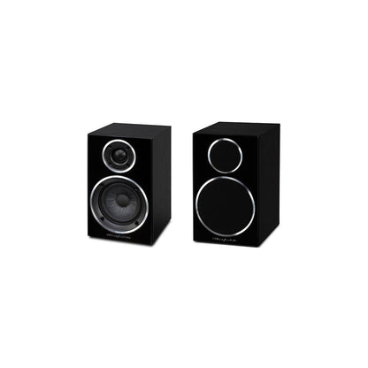 Wharfedale Diamond 210 Compact Bookshelf Speakers Blackwood at Audio Influence