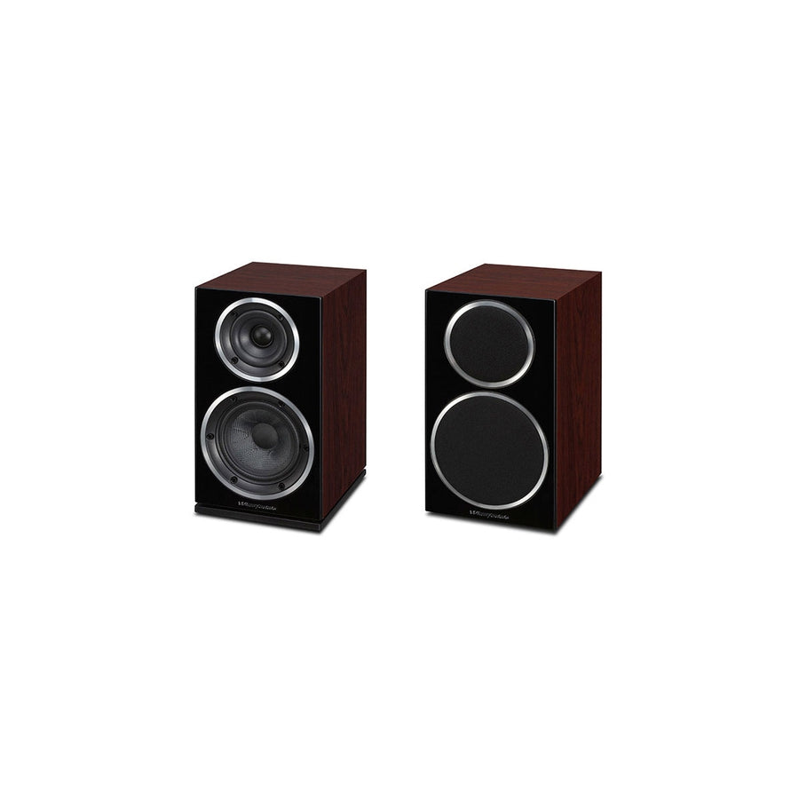 Wharfedale Diamond 210 Compact Bookshelf Speakers Rosewood at Audio Influence