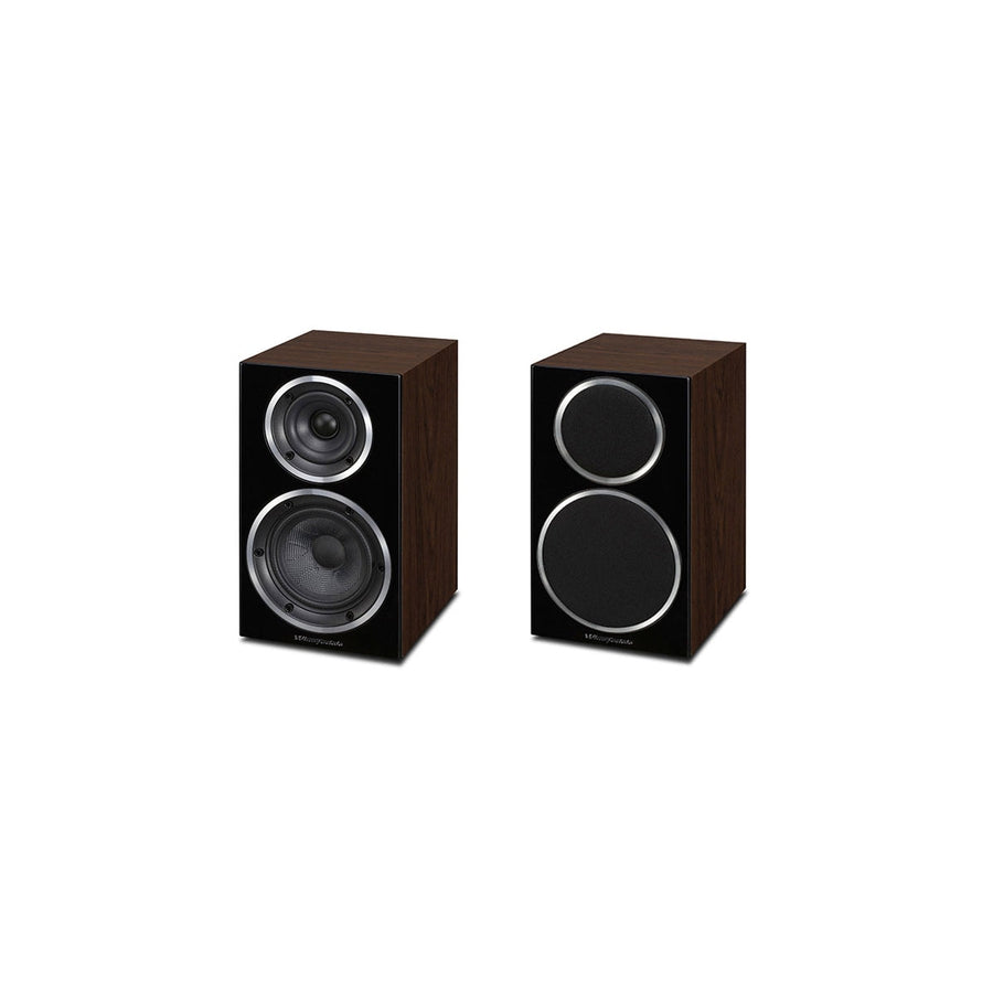 Wharfedale Diamond 210 Compact Bookshelf Speakers Walnut at Audio Influence