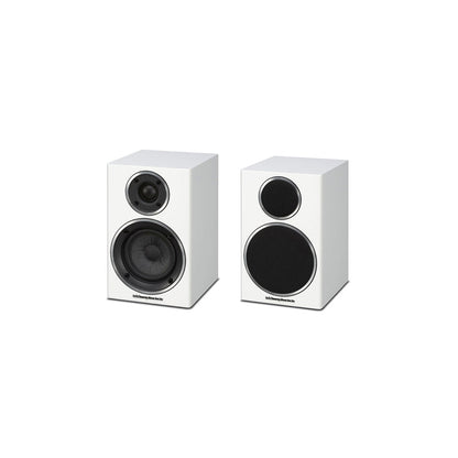 Wharfedale Diamond 220 Compact Bookshelf Speakers White Sandex at Audio Influence