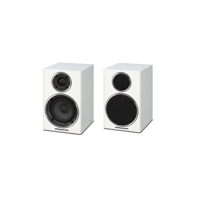 Wharfedale Diamond 225 Bookshelf Stereo Speakers White Sandex at Audio Influence