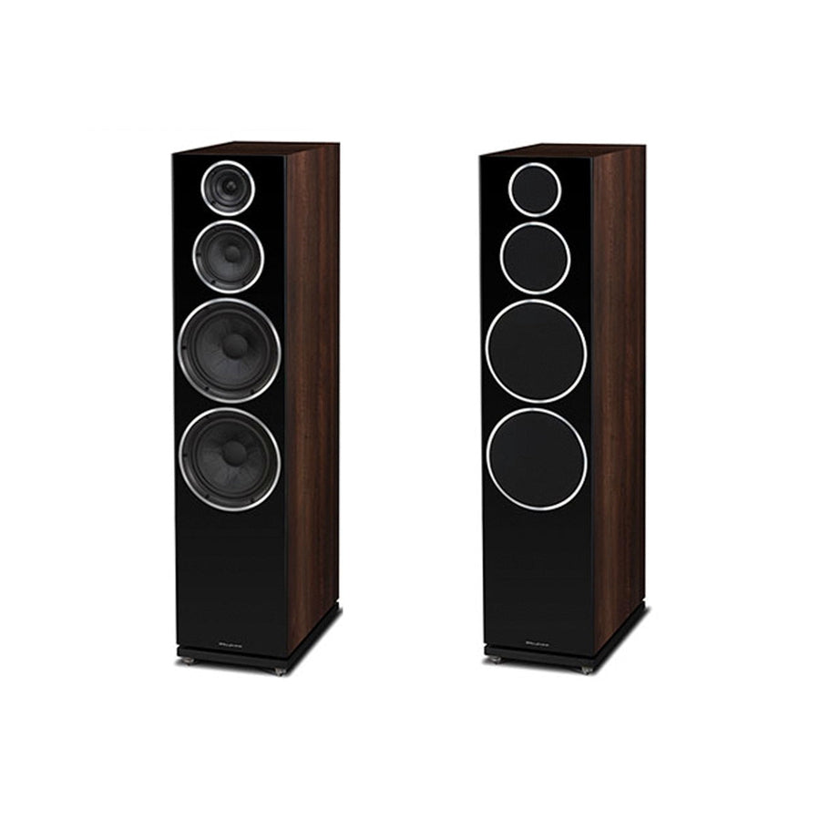 Wharfedale Diamond 250 Stereo Floorstanding Speakers Walnut at Audio Influence