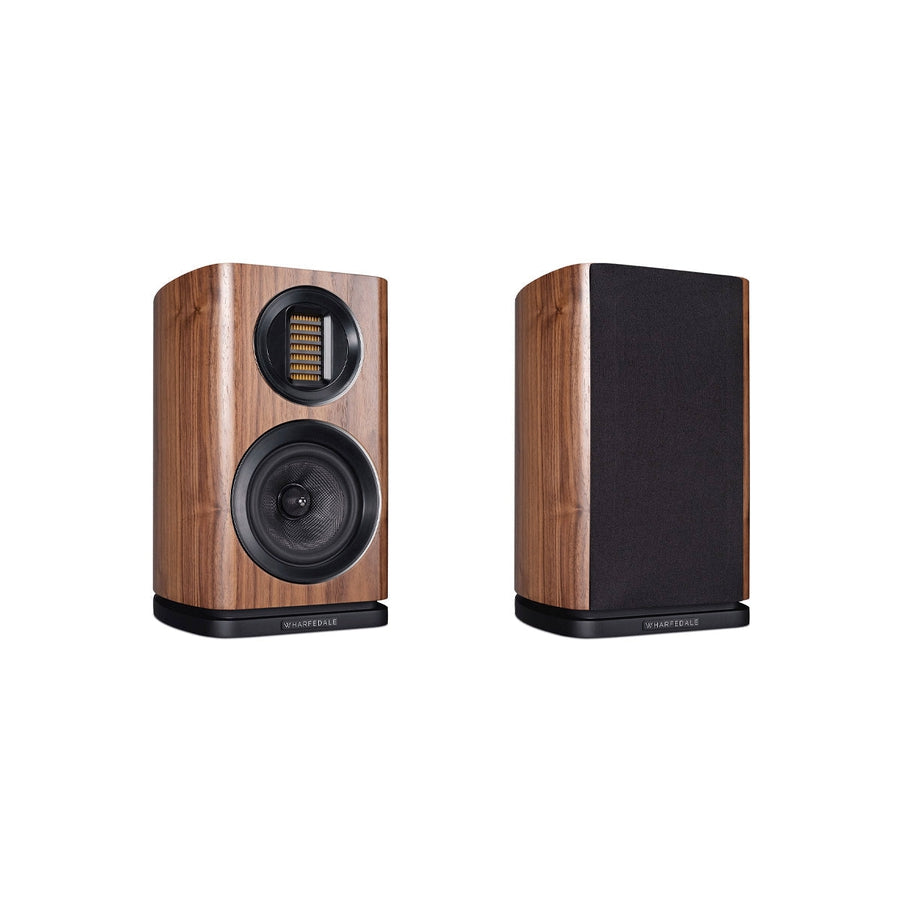 Wharfedale Evo 4.1 Bookshelf Stereo Speakers Walnut at Audio Influence