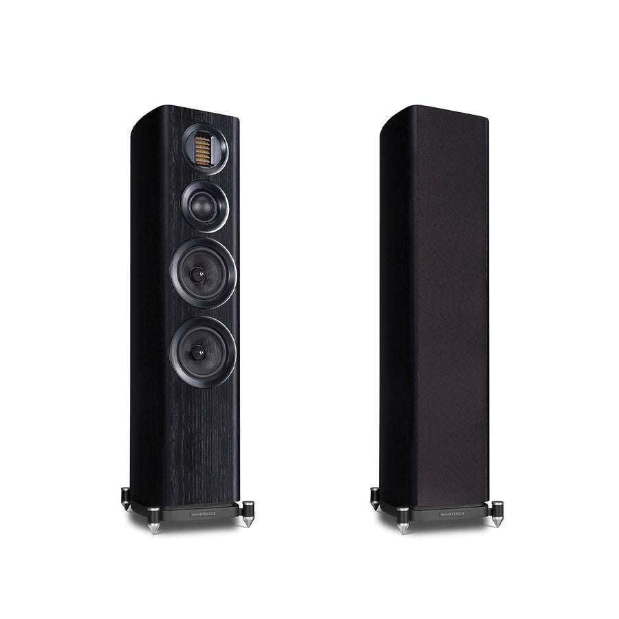 Wharfedale Evo 4.3 Floorstanding Stereo Speakers Black at Audio Influence