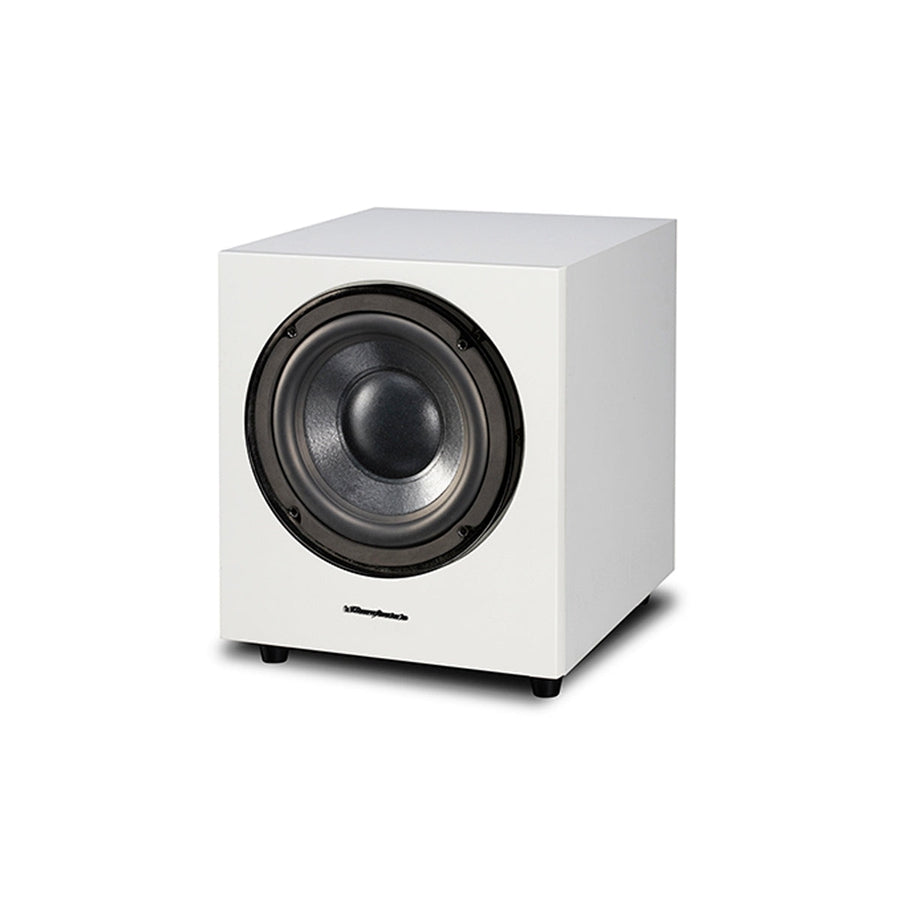 Wharfedale WH-D10 10" Dynamic Drive Powered Subwoofer White at Audio Influence