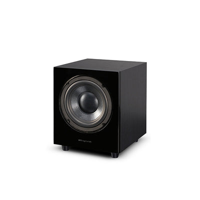 Wharfedale WH-D8 8" Dynamic Drive Powered Subwoofer Black at Audio Influence