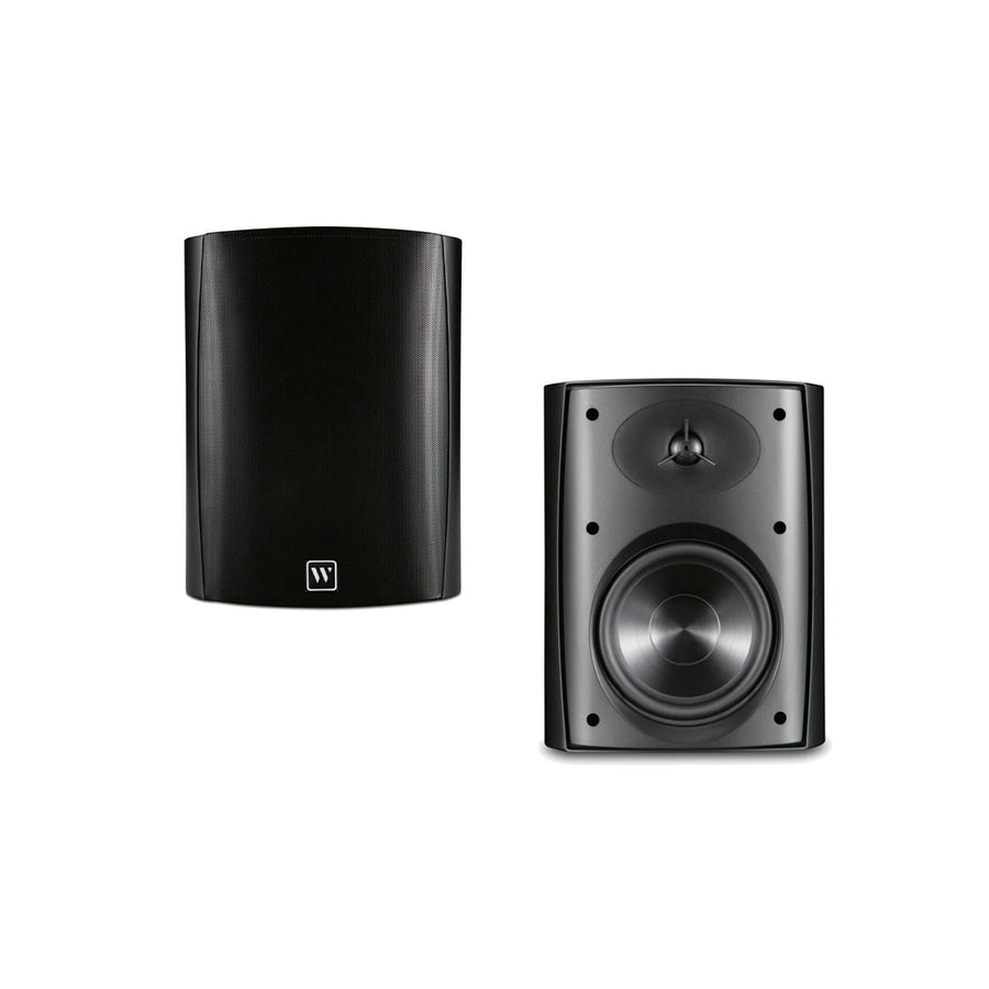 Wharfedale WOS-53 5.25" All Weather Outdoor Speakers (Pair) Black at Audio Influence