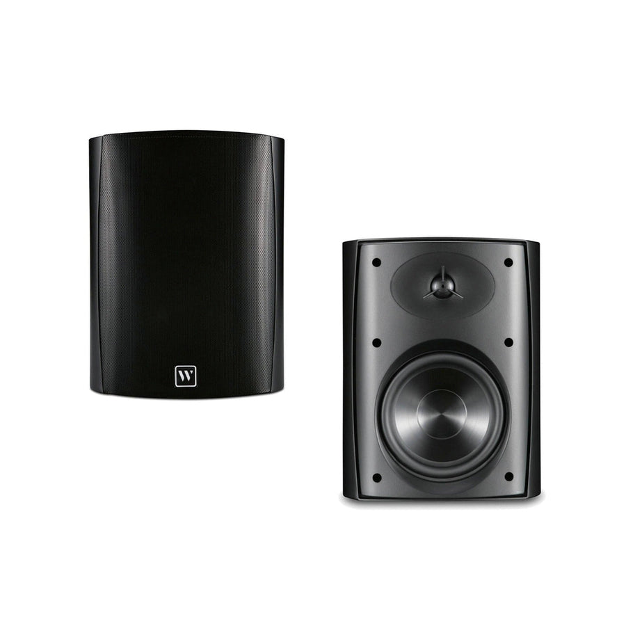 Wharfedale WOS-65 6.5" All Weather Outdoor Speakers (Pair) Black at Audio Influence