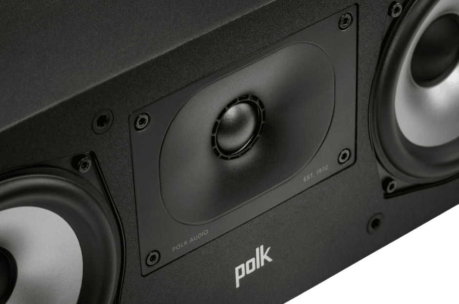 Polk Monitor XT30 High-Resolution Centre Channel Speaker-Black-Audio Influence