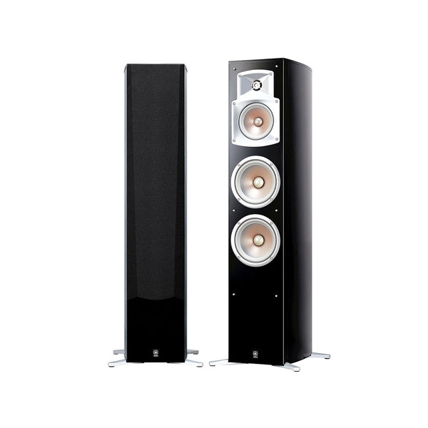 Yamaha NS-555 Floorstanding Stereo Speakers (Pair) Black Gloss at Audio Influence