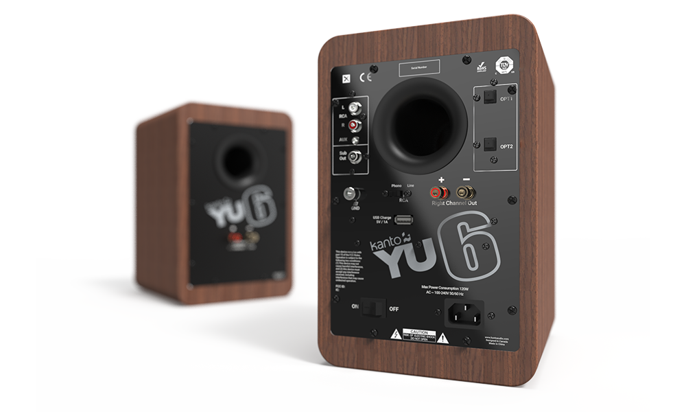 Kanto YU6 Powered Speakers - Pair